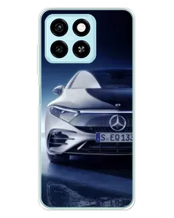 Чехол для ZTE Blade A55 с картинкой «Mercedes EQ — будущее»