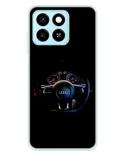 Чехол для ZTE Blade A55 с картинкой «Салон Audi — руль» Чехол для ZTE Blade A55 с картинкой «Салон Audi — руль»