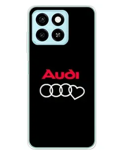 Чехол для ZTE Blade A55 с картинкой «Логотип Audi Heart» Чехол для ZTE Blade A55 с картинкой «Логотип Audi Heart»