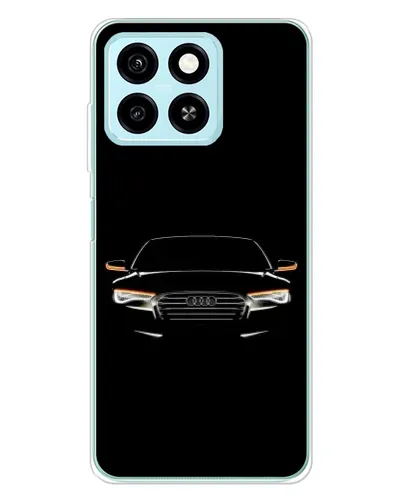 Чехол для ZTE Blade A55 с картинкой «Audi — ночной контур» Чехол для ZTE Blade A55 с картинкой «Audi — ночной контур»