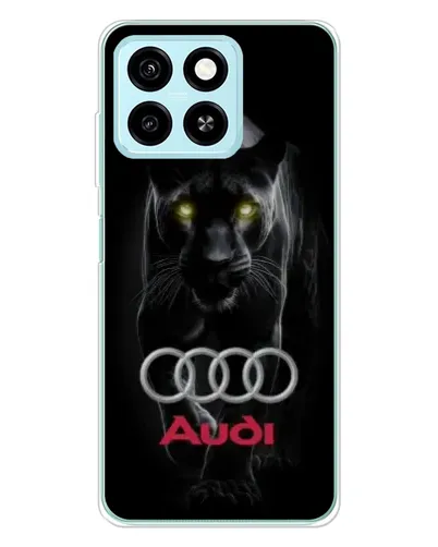 Чехол для ZTE Blade A55 с картинкой «Пантера и Audi» Чехол для ZTE Blade A55 с картинкой «Пантера и Audi»