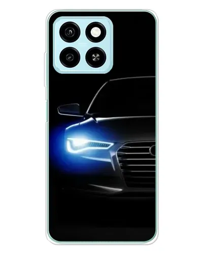 Чехол для ZTE Blade A55 с картинкой «Неоновый взгляд Audi» Чехол для ZTE Blade A55 с картинкой «Неоновый взгляд Audi»
