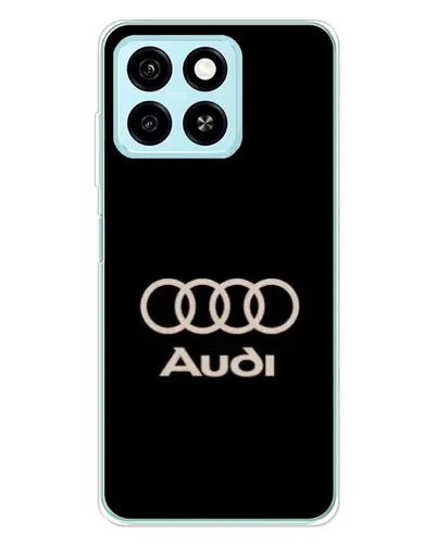 Чехол для ZTE Blade A55 с картинкой «Audi — золотой логотип» Чехол для ZTE Blade A55 с картинкой «Audi — золотой логотип»