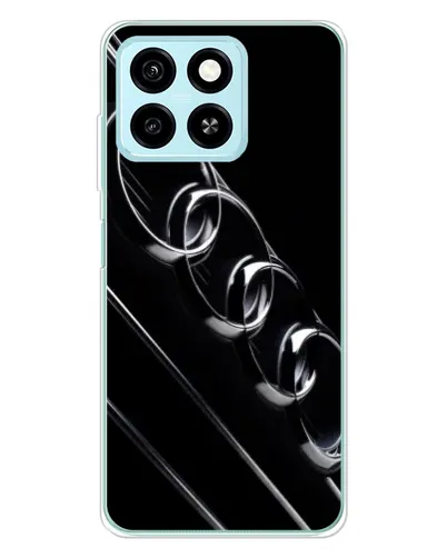 Чехол для ZTE Blade A55 с картинкой «Audi — абстрактные кольца» Чехол для ZTE Blade A55 с картинкой «Audi — абстрактные кольца»
