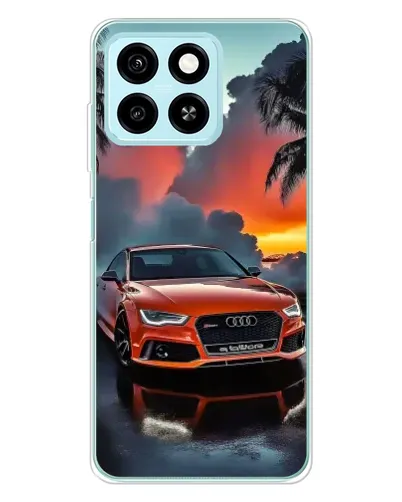Чехол для ZTE Blade A55 с картинкой «Audi — закат» Чехол для ZTE Blade A55 с картинкой «Audi — закат»