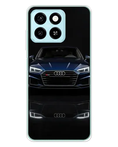Чехол для ZTE Blade A55 с картинкой «Audi — ночное отражение» Чехол для ZTE Blade A55 с картинкой «Audi — ночное отражение»