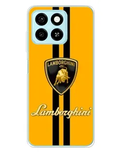 Чехол для ZTE Blade A55 с картинкой «Lamborghini Stripe желтый» Чехол для ZTE Blade A55 с картинкой «Lamborghini Stripe желтый»
