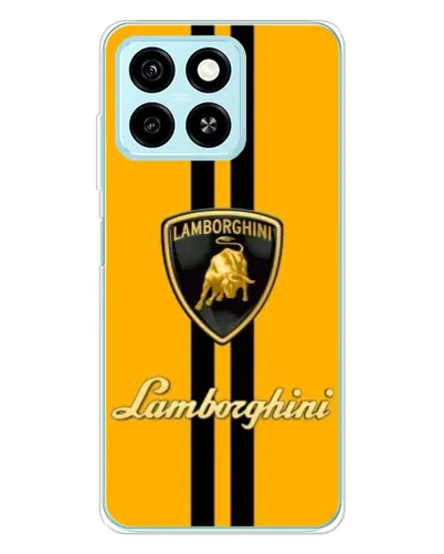 Чехол для ZTE Blade A55 с картинкой «Lamborghini Stripe желтый» Чехол для ZTE Blade A55 с картинкой «Lamborghini Stripe желтый»