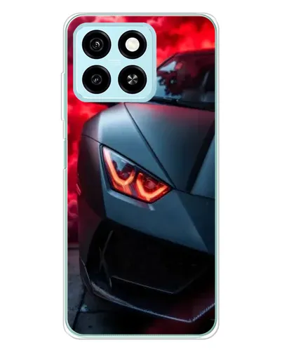 Чехол для ZTE Blade A55 с картинкой «Lamborghini красное сияние» Чехол для ZTE Blade A55 с картинкой «Lamborghini красное сияние»