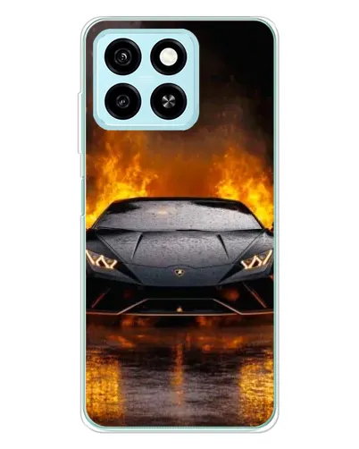 Чехол для ZTE Blade A55 с картинкой «Lamborghini в огне» Чехол для ZTE Blade A55 с картинкой «Lamborghini в огне»