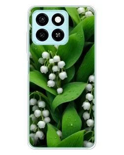 Чехол для ZTE Blade A55 с картинкой «Ландыши в зелени» Чехол для ZTE Blade A55 с картинкой «Ландыши в зелени»