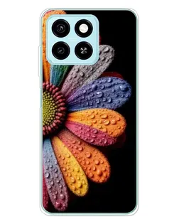 Чехол для ZTE Blade A55 с картинкой «Радужный цветок» Чехол для ZTE Blade A55 с картинкой «Радужный цветок»