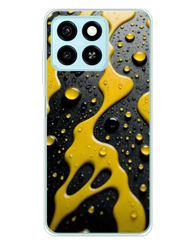 Чехол для ZTE Blade A55 с картинкой «Жидкое желтое золото» Чехол для ZTE Blade A55 с картинкой «Жидкое желтое золото»