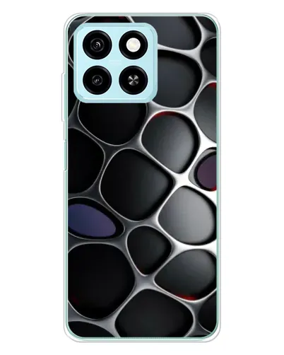 Чехол для ZTE Blade A55 с картинкой «Объемная темная решетка» Чехол для ZTE Blade A55 с картинкой «Объемная темная решетка»