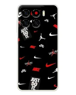 Чехол для ZTE Blade A56 с картинкой «Nike Mix Pattern» Чехол для ZTE Blade A56 с картинкой «Nike Mix Pattern»