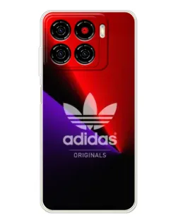 Чехол для ZTE Blade A56 с картинкой «Adidas Red Neon»