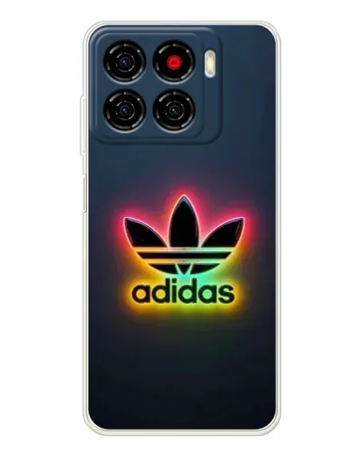 Чехол для ZTE Blade A56 с картинкой «Неоновый Adidas» Чехол для ZTE Blade A56 с картинкой «Неоновый Adidas»