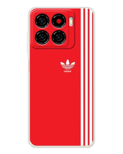 Чехол для ZTE Blade A56 с картинкой «Красный минимализм Adidas» Чехол для ZTE Blade A56 с картинкой «Красный минимализм Adidas»