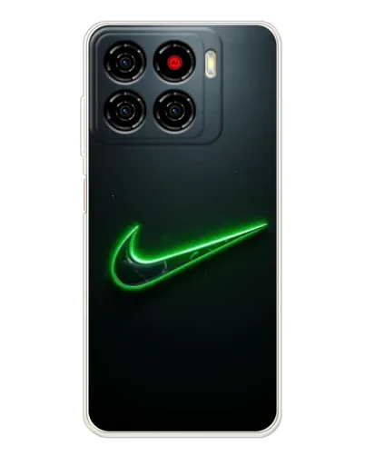 Чехол для ZTE Blade A56 с картинкой «Неоновый контур Nike» Чехол для ZTE Blade A56 с картинкой «Неоновый контур Nike»