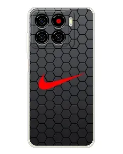 Чехол для ZTE Blade A56 с картинкой «Nike — карбоновая сетка» Чехол для ZTE Blade A56 с картинкой «Nike — карбоновая сетка»