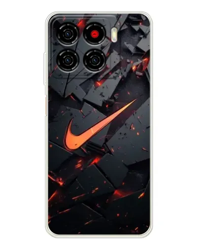 Чехол для ZTE Blade A56 с картинкой «Nike — эффект разломов» Чехол для ZTE Blade A56 с картинкой «Nike — эффект разломов»