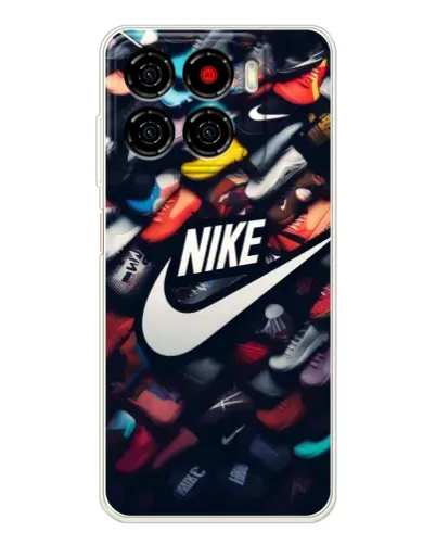 Чехол для ZTE Blade A56 с картинкой «Коллекция кроссовок Nike» Чехол для ZTE Blade A56 с картинкой «Коллекция кроссовок Nike»