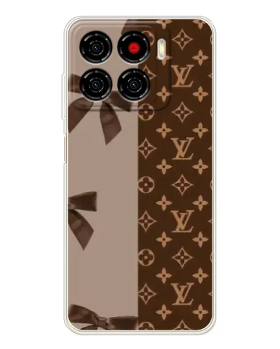Чехол для ZTE Blade A56 с картинкой «Louis Vuitton — банты»