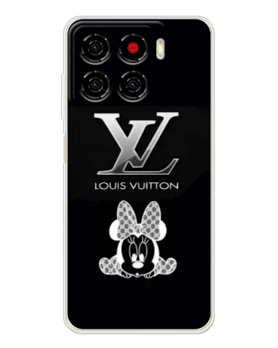 Чехол для ZTE Blade A56 с картинкой «LV и Минни Маус»