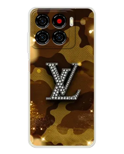 Чехол для ZTE Blade A56 с картинкой «Камуфляжный Louis Vuitton»