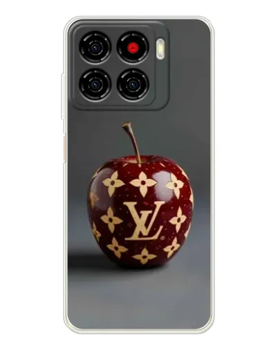 Чехол для ZTE Blade A56 с картинкой «Красное яблоко LV»