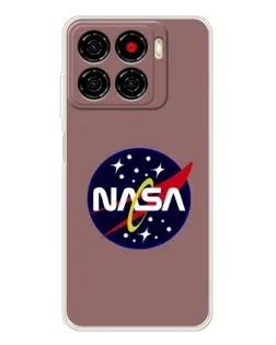Чохол для ZTE Blade A56 з картинкою «NASA — ретро космос»