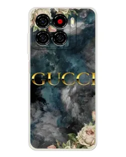 Чехол для ZTE Blade A56 с картинкой «Абстрактные цветы Gucci» Чехол для ZTE Blade A56 с картинкой «Абстрактные цветы Gucci»