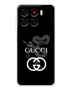 Чехол для ZTE Blade A56 с картинкой «Gucci — серебряная змея» Чехол для ZTE Blade A56 с картинкой «Gucci — серебряная змея»