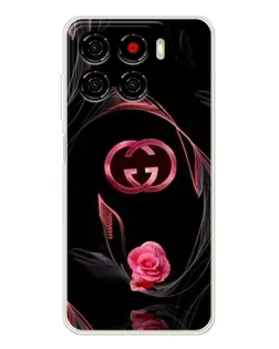 Чехол для ZTE Blade A56 с картинкой «Gucci — неоновая роза» Чехол для ZTE Blade A56 с картинкой «Gucci — неоновая роза»