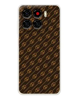 Чехол для ZTE Blade A56 с картинкой «Gucci — золотые диагонали» Чехол для ZTE Blade A56 с картинкой «Gucci — золотые диагонали»