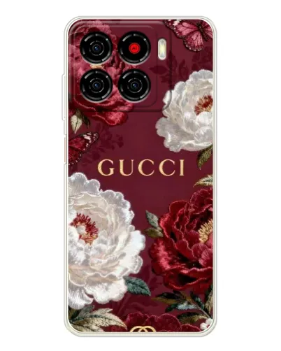 Чехол для ZTE Blade A56 с картинкой «Gucci — бордовые розы» Чехол для ZTE Blade A56 с картинкой «Gucci — бордовые розы»