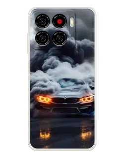 Чохол для ZTE Blade A56 з картинкою «BMW у диму» Чохол для ZTE Blade A56 з картинкою «BMW у диму»
