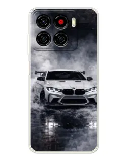 Чохол для ZTE Blade A56 з картинкою «BMW крізь туман» Чохол для ZTE Blade A56 з картинкою «BMW крізь туман»