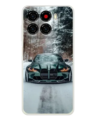 Чехол для ZTE Blade A56 с картинкой «BMW в зимнем лесу» Чехол для ZTE Blade A56 с картинкой «BMW в зимнем лесу»
