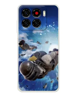 Чохол для ZTE Blade A56 з картинкою «Десант PUBG — стрибок» Чохол для ZTE Blade A56 з картинкою «Десант PUBG — стрибок»