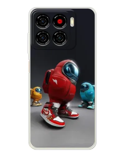 Чехол для ZTE Blade A56 с картинкой «Among Us — 3D стиль» Чехол для ZTE Blade A56 с картинкой «Among Us — 3D стиль»