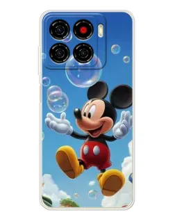 Чехол для ZTE Blade A56 с картинкой «Mickey и мыльные пузыри» Чехол для ZTE Blade A56 с картинкой «Mickey и мыльные пузыри»