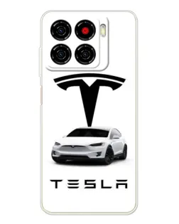 Чохол для ZTE Blade A56 з картинкою «Tesla White Style»