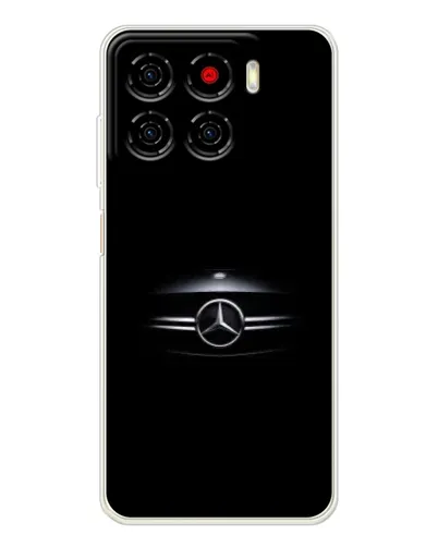 Чехол для ZTE Blade A56 с картинкой «Mercedes — абстрактные линии»