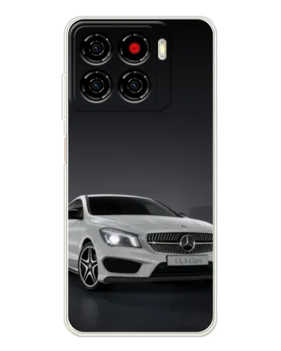 Чехол для ZTE Blade A56 с картинкой «Mercedes AMG GT Silver»