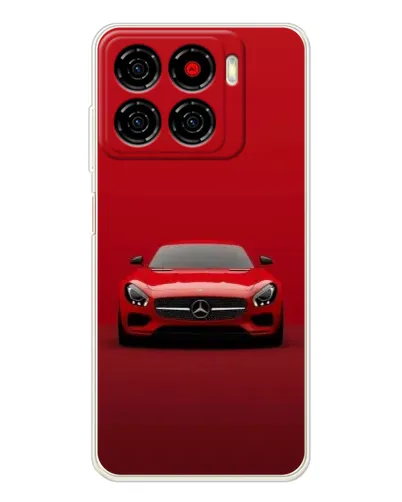 Чехол для ZTE Blade A56 с картинкой «Красный Mercedes AMG»