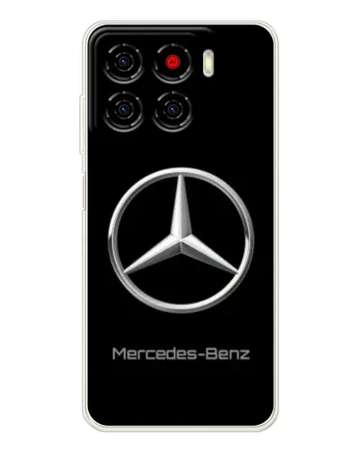 Чехол для ZTE Blade A56 с картинкой «Mercedes Silver Logo»