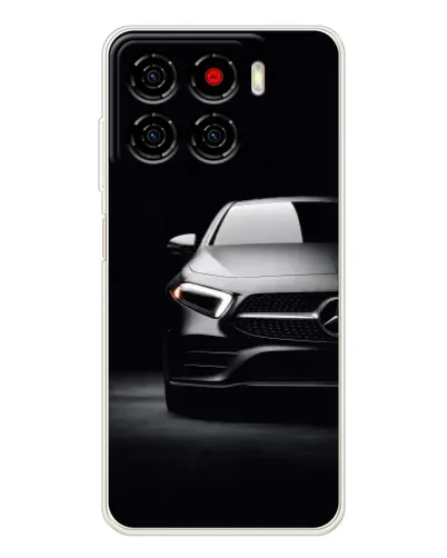 Чехол для ZTE Blade A56 с картинкой «Свет фар Mercedes»