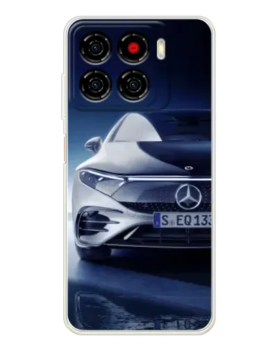 Чехол для ZTE Blade A56 с картинкой «Mercedes EQ — будущее»