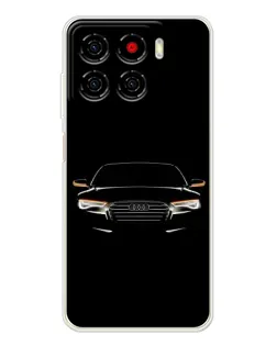 Чехол для ZTE Blade A56 с картинкой «Audi — ночной контур» Чехол для ZTE Blade A56 с картинкой «Audi — ночной контур»